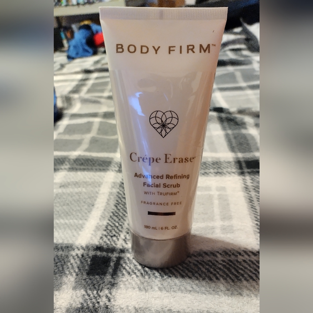 Crepe Erase Body Firm Advanced Refining Facial Scrub W/ Trufirm • 6 Fl Oz